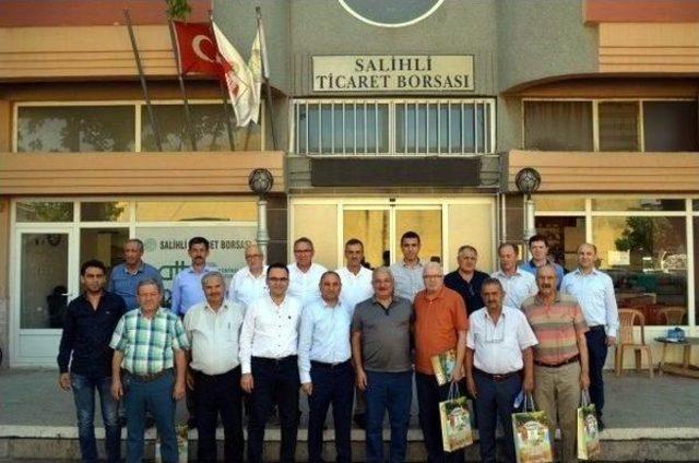 Kent Ekonomisi Komisyonu Salihli&rsquo;ye &Ccedil;ıkartma Yaptı 1