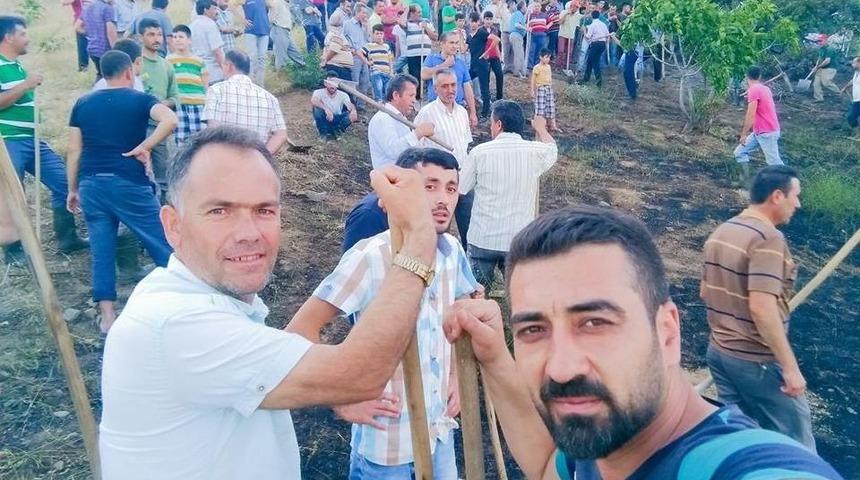 Dumanı G&ouml;ren, Dağa Koştu Yangın Hemen S&ouml;nd&uuml;r&uuml;ld&uuml;