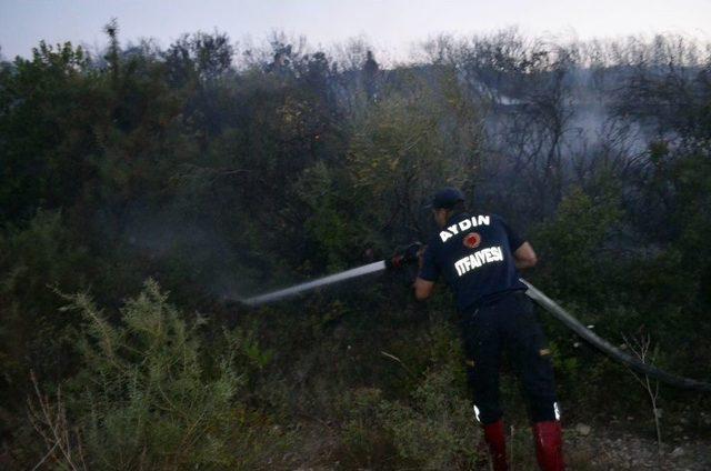 Didim’deki Yangın Yazlıkçıları Korkuttu