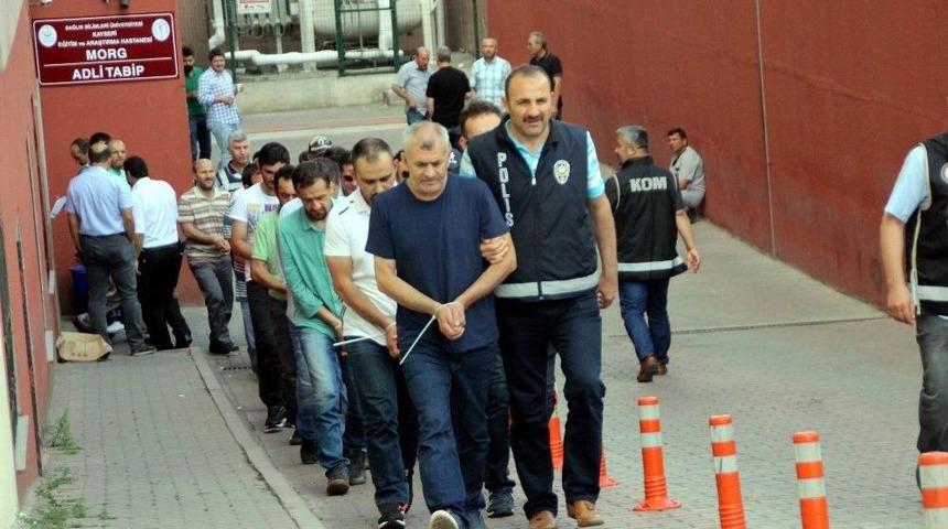 Kayseri&rsquo;de &lsquo;bylock&rsquo; Kullanıcısı 39 Kişi Adliyeye Sevk Edildi