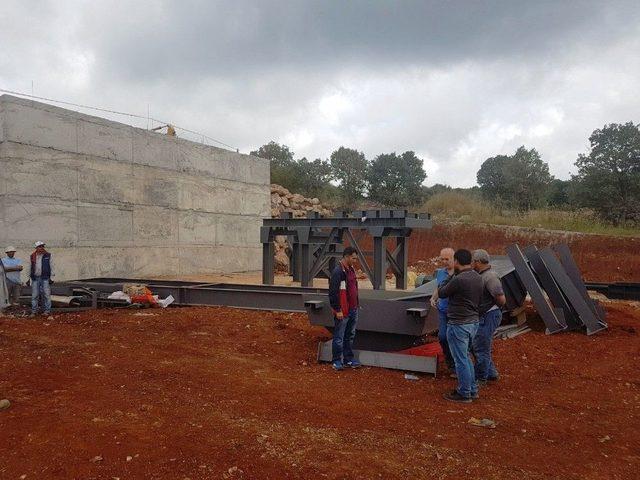 Dursunbey Belediyesi Konkasör Tesisi Yenileniyor