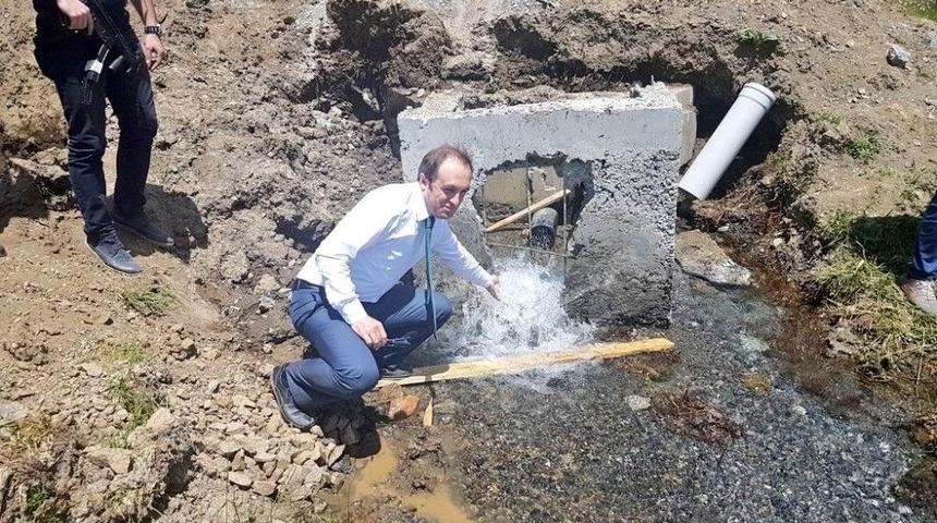 Başkan Vekili Epcim, 3000 Rakımdaki &Ccedil;alışmaları Denetledi