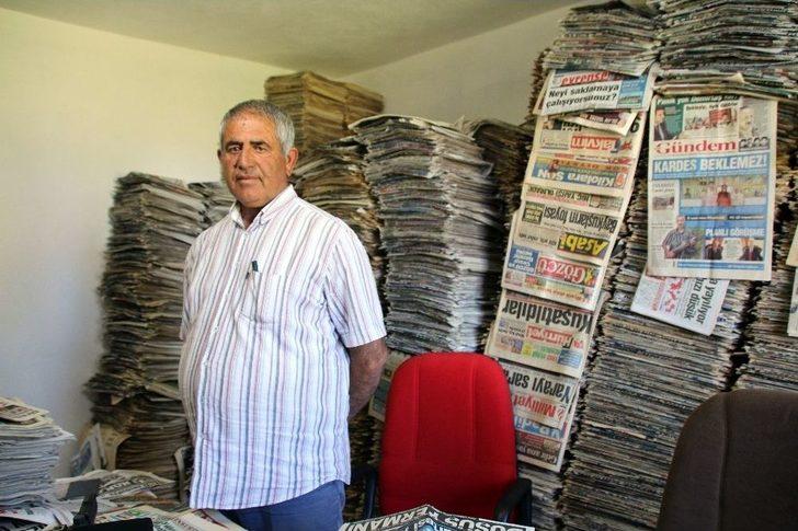 Vartolu Çiftçi 48 Yıldır Gazete Biriktiriyor G1