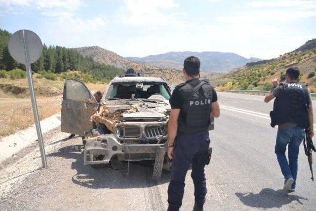 Baykan Kaymakamı'nın Aracına Bombalı Saldırı (2)