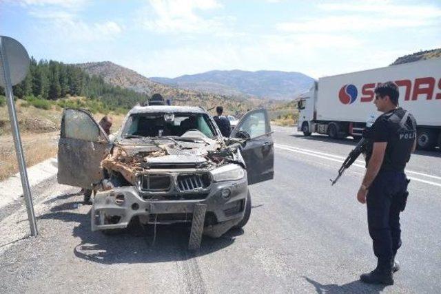 Baykan Kaymakamı'nın Aracına Bombalı Saldırı (2)