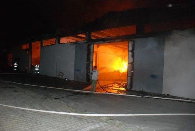 Yumurta Kabı Fabkrikasında Korkutan Yangın (2) - Yeniden 1