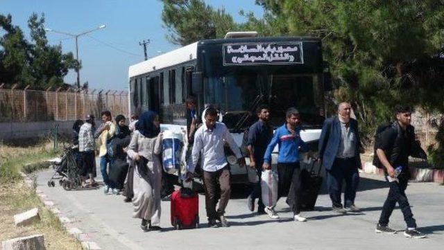 Bayramlaşmaya Giden Suriyeli'lerden 40 Bini Döndü