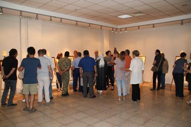 Akşehir&rsquo;de Toplu Sergi A&ccedil;ılışı Yapıldı 1