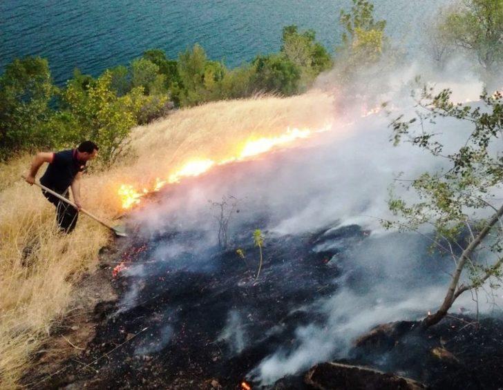 Doğanyol’daki Arazi Yangını Güçlükle Kontrol Altına Alındı G2