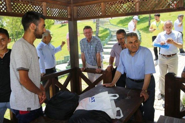 Başkan B&uuml;y&uuml;kkılı&ccedil; 15 Temmuz Milli Egemenlik Park&rsquo;ında İncelemede Bulundu 2