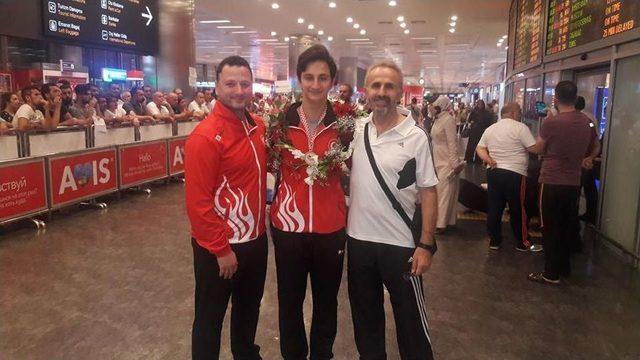 D&uuml;nya Şampiyonluğuna Uzanan &Ccedil;orlulu Karateci Olimpiyat Vizesi Aldı 1