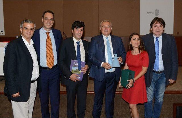 Atso, İtalya Heyeti&rsquo;ni Antalya K&uuml;lt&uuml;r Sanat&rsquo;ta Ağırladı 1
