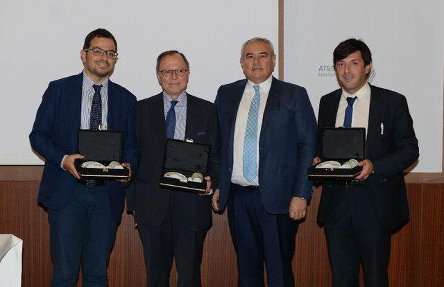 Atso, İtalya Heyeti&rsquo;ni Antalya K&uuml;lt&uuml;r Sanat&rsquo;ta Ağırladı 2