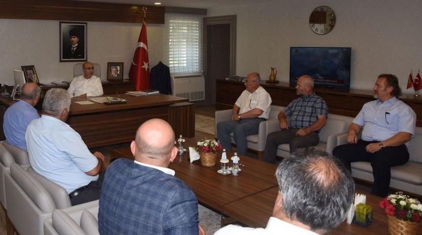 Alevi Derneklerinden Vali Demirtaş&rsquo;a Ziyaret