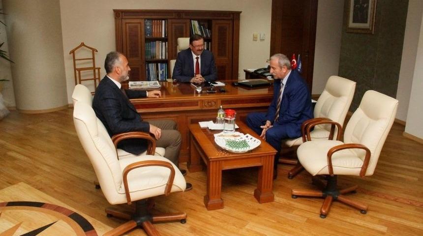 Yıldırım Ve K&ouml;se&rsquo;den İlhan Bayram&rsquo;a Ziyaret