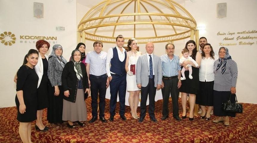 Kocasinan&rsquo;da 41 &Ccedil;ift 7.7.2017&rsquo;de Nikah Kıydırdı