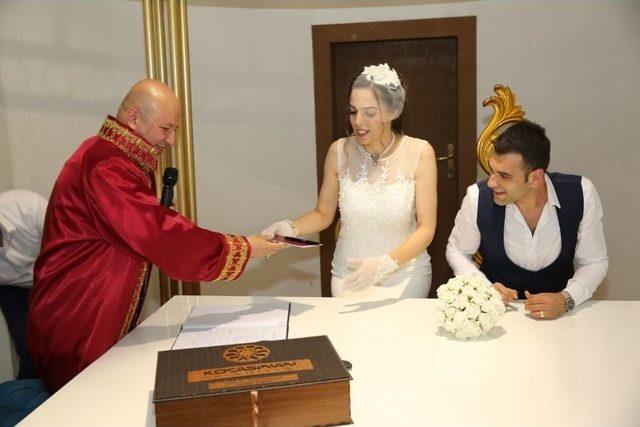 Kocasinan’da 41 Çift 7.7.2017’de Nikah Kıydırdı