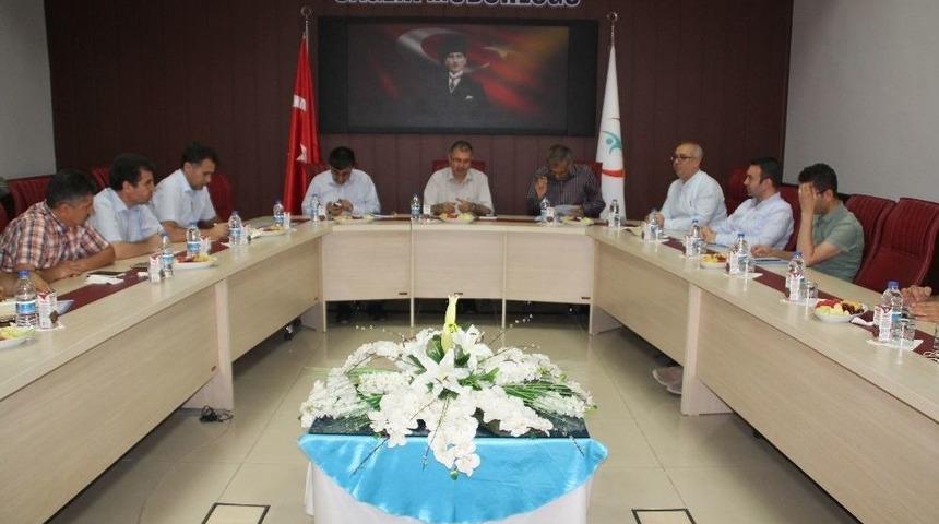 İl Sağlık M&uuml;d&uuml;rl&uuml;ğ&uuml;nde Koordinasyon Toplantısı Yapıldı