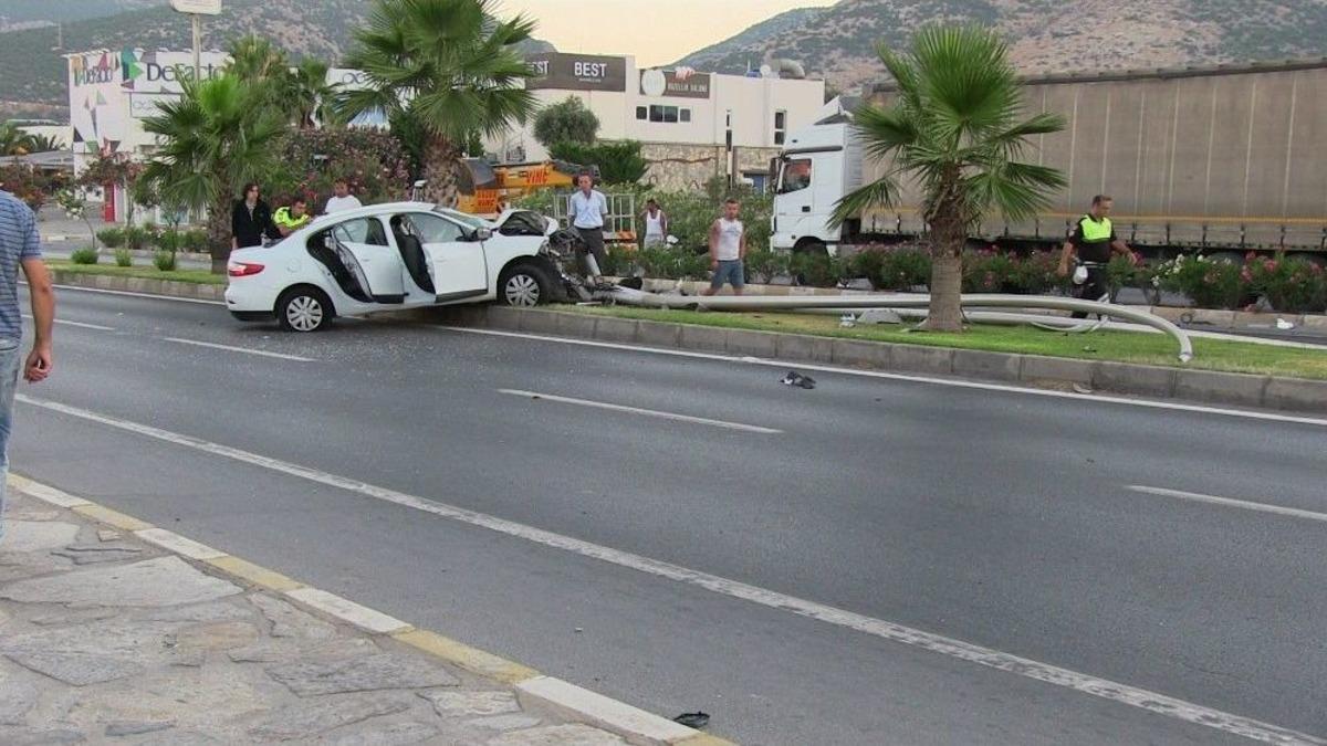 Bodrum&rsquo;da Trafik Kazası; 5 Yaralı