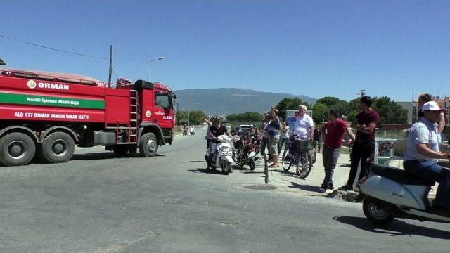 Nazilli’de 3 Hektar Tarım Arazisi Kül Oldu