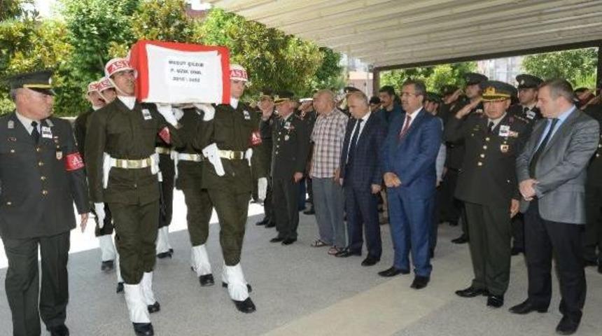 Denizde Boğulan Uzman Onbaşı, Denizli'de Toprağa Verildi