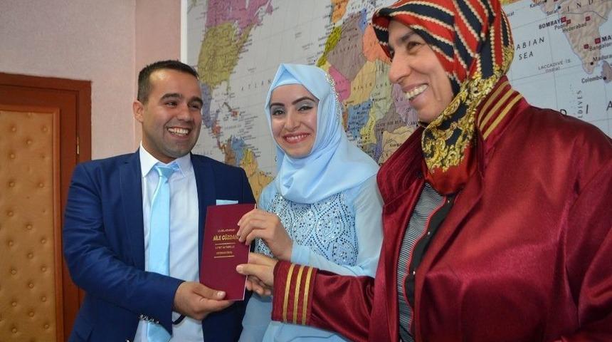 Battalgazi&rsquo;de 7.7.2017&rsquo;de 15 &Ccedil;iftin Nikahı Kıyıldı