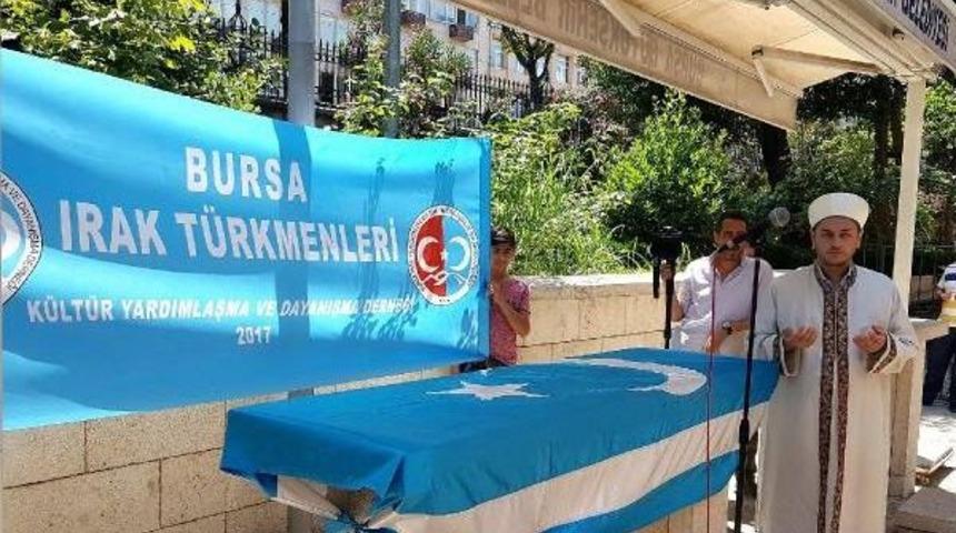 Bursa'da, &Ouml;ld&uuml;r&uuml;len T&uuml;rkmenler I&ccedil;in Gıyabi Cenaze Namazı
