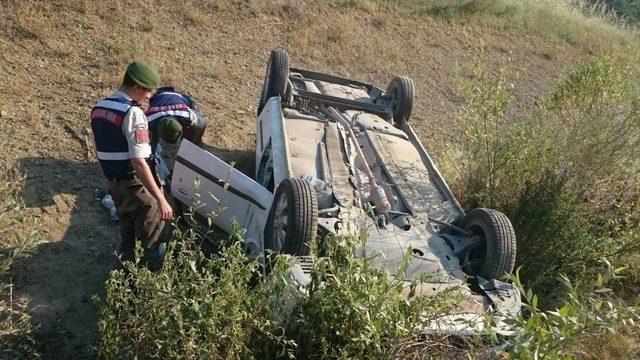 Takla Atan Araçtan Sağ Çıktılar