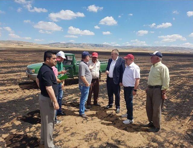 Sungurlu&rsquo;da Arazi Yangının Bilan&ccedil;osu Ortaya &Ccedil;ıktı 1