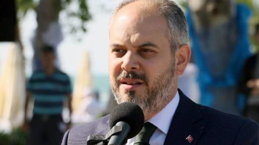 Bakan Kılı&ccedil;'ı Samsun'da Maskot '&ccedil;akır' Karşıladı (2)