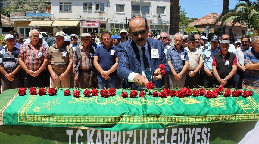 Karpuzlu&rsquo;nun Kurucu Başkanı Cemal Atilla Son Yolculuğuna Uğurlandı