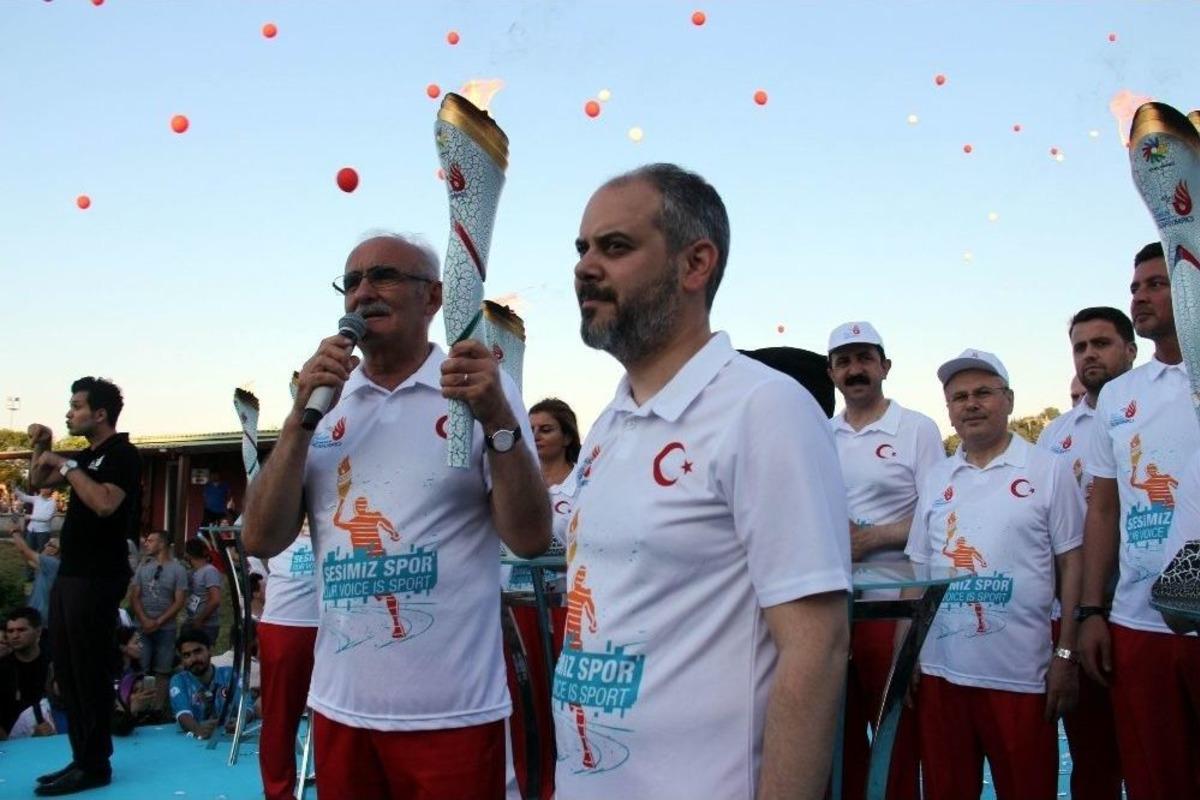 Olimpiyat Ateşi Samsun&rsquo;da Yanmaya Başladı