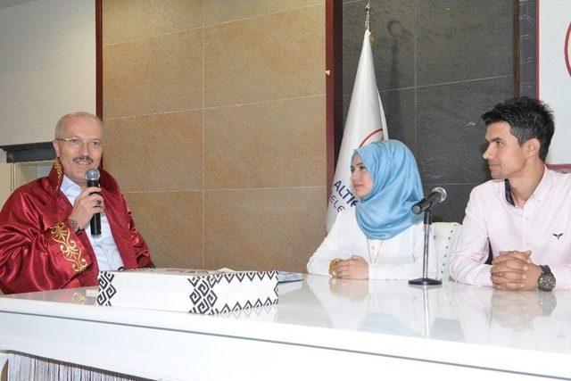Başkan Kafaoğlu’dan Genç Çifte Nikah Sürprizi 1
