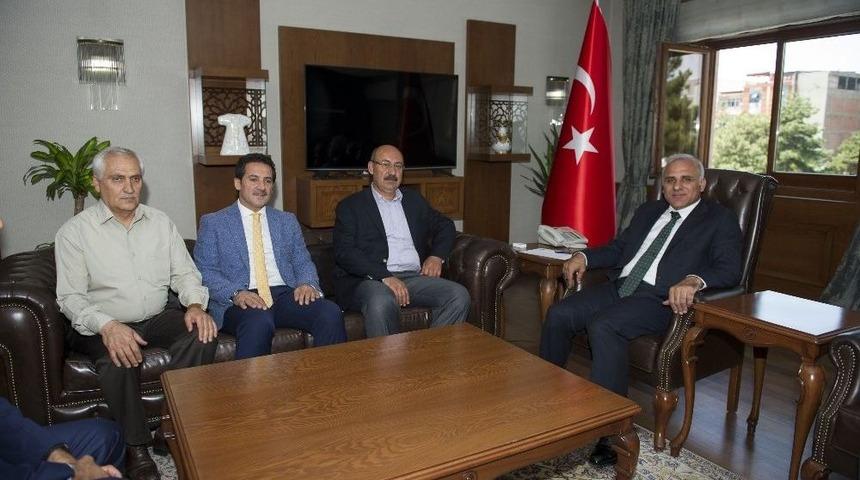 Belediyespor Heyetinden Vali Zorluoğlu&rsquo;na Ziyaret