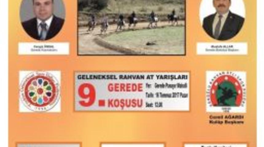 Gerede&rsquo;de Rahvan At Yarışları&rsquo;na Sayılı G&uuml;nler Kaldı