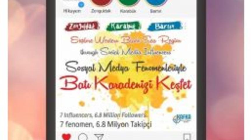 Zonguldak, Karab&uuml;k, Bartın Sosyal Medya Fenomenleri İle D&uuml;nyaya A&ccedil;ılıyor