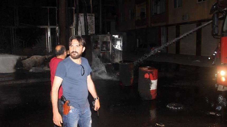 Bismil’de Korkutan Yangın