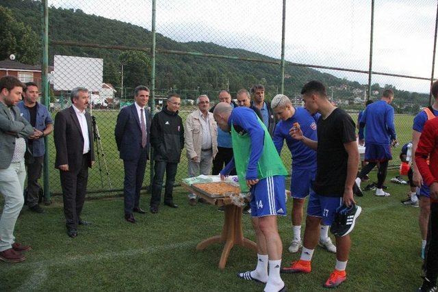 İl Protokolünden Karabükspor’a Moral Ziyareti