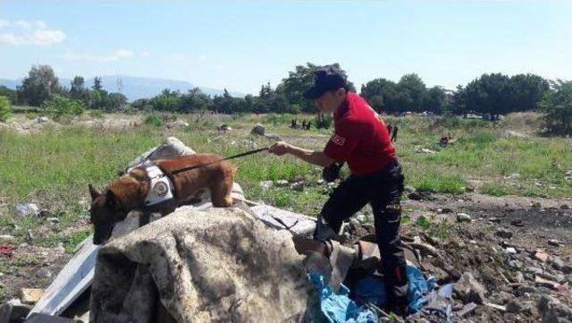 Bursa da &Ccedil;adırları Yıkılırken G&ouml;bek Attılar 3