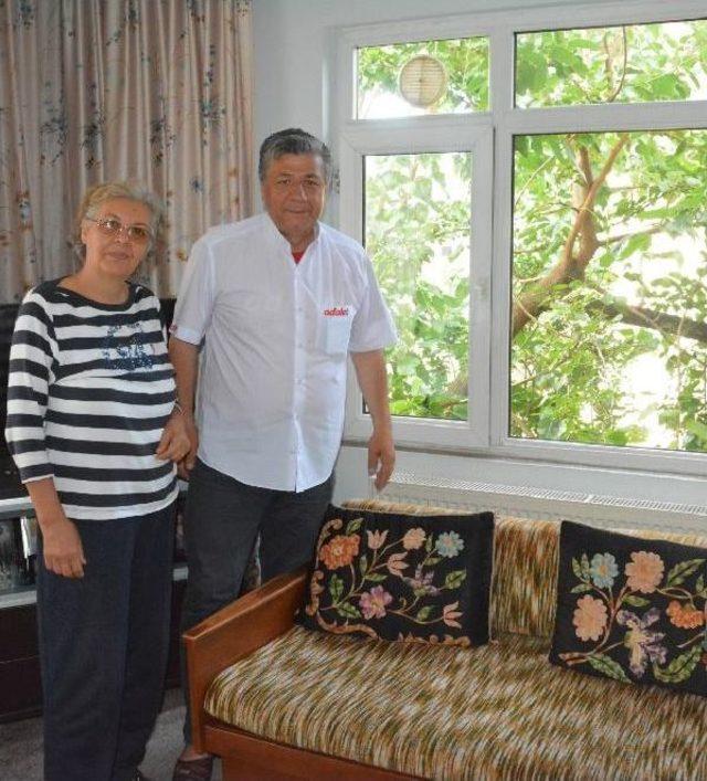 Chp li Balbay, adalet Yürüyüşü ne Katılanların Evine Misafir Oldu 1