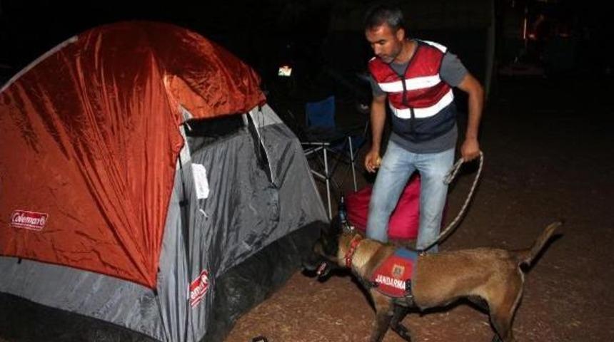 Tatil Cenneti Koyda Uyuşturucuya Karşı Jandarma Denetimi