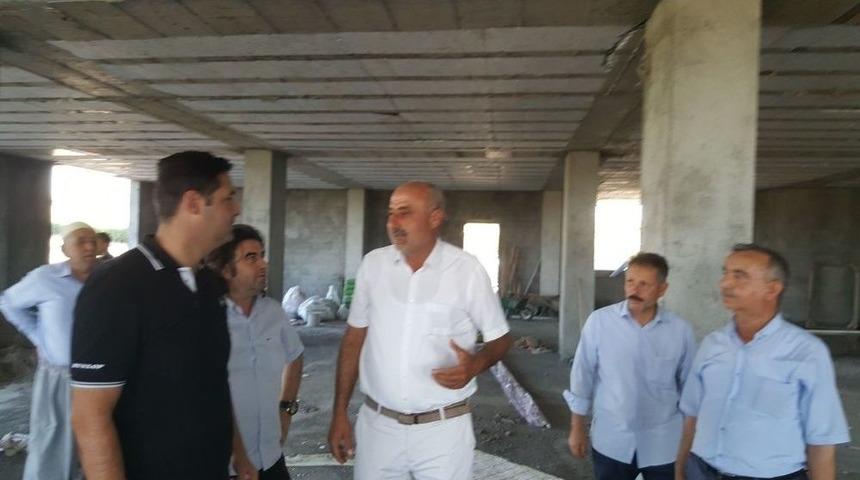 Başkan G&uuml;len&ccedil;, &Ccedil;alışmaları Yerinde İnceliyor