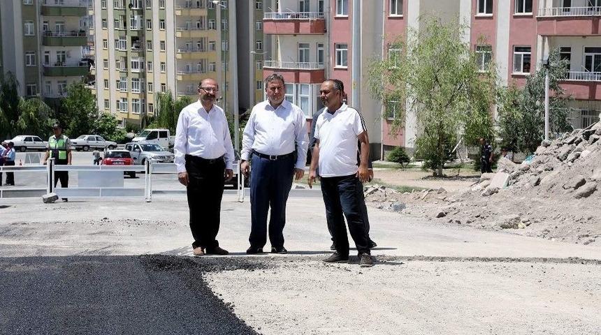 Viyad&uuml;k Bağlantı Yoluna Giden Yol Asfaltlandı
