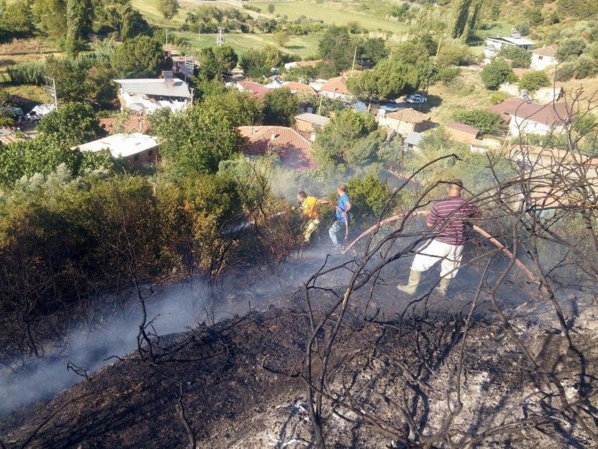 Manisa&rsquo;da Orman Yangını