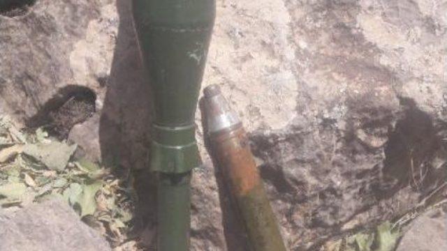 Tsk: 218 Doçka Mermisi, 2 Adet Rpg 7 Mühimmatı Ele Geçirildi
