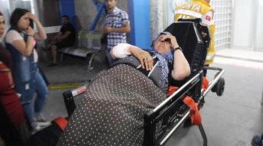 Maganda Kurşunu Suriyeli Kadını Yaraladı