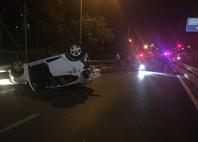 Lüks Araçla Gelen Kaza: 1 Ölü, 2 Yaralı 1