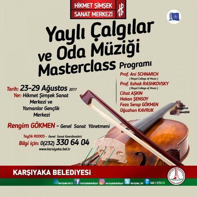 Orkestra Şefleri Karşıyaka’da Yetişecek