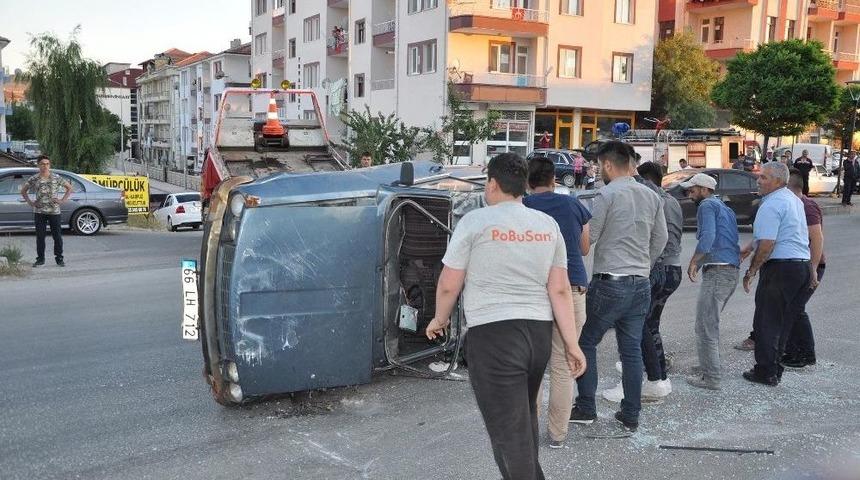 Yozgat&rsquo;ta Trafik Kazası: 4 Yaralı