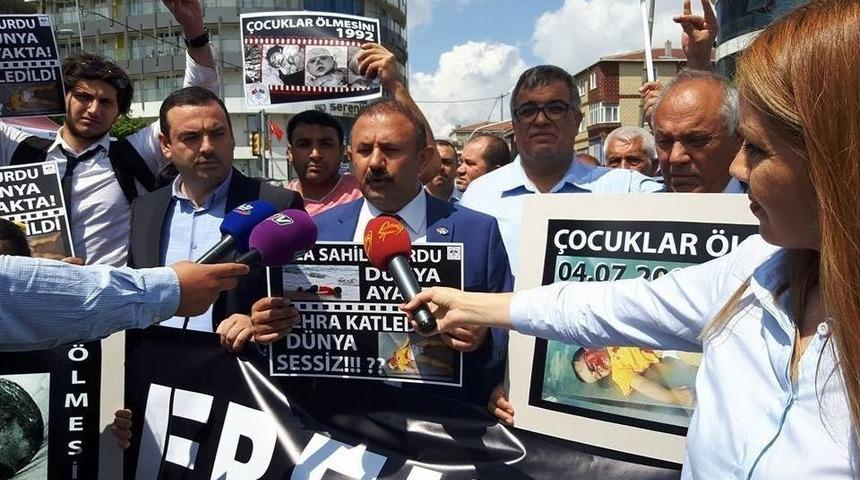 Ermenistan&rsquo;a Tepki